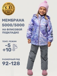 Костюм NIKASTYLE 7м0825 сирень/серый
