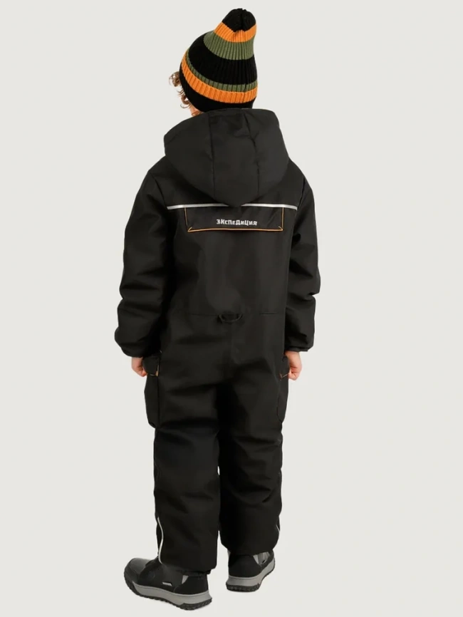 Комбинезон NIKASTYLE 8м2725 черный/горчица фото 2