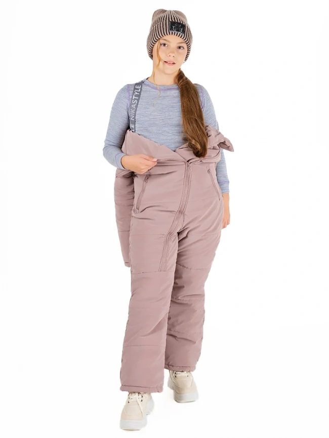 Комбинезон NIKASTYLE 8з8024 какао фото 5